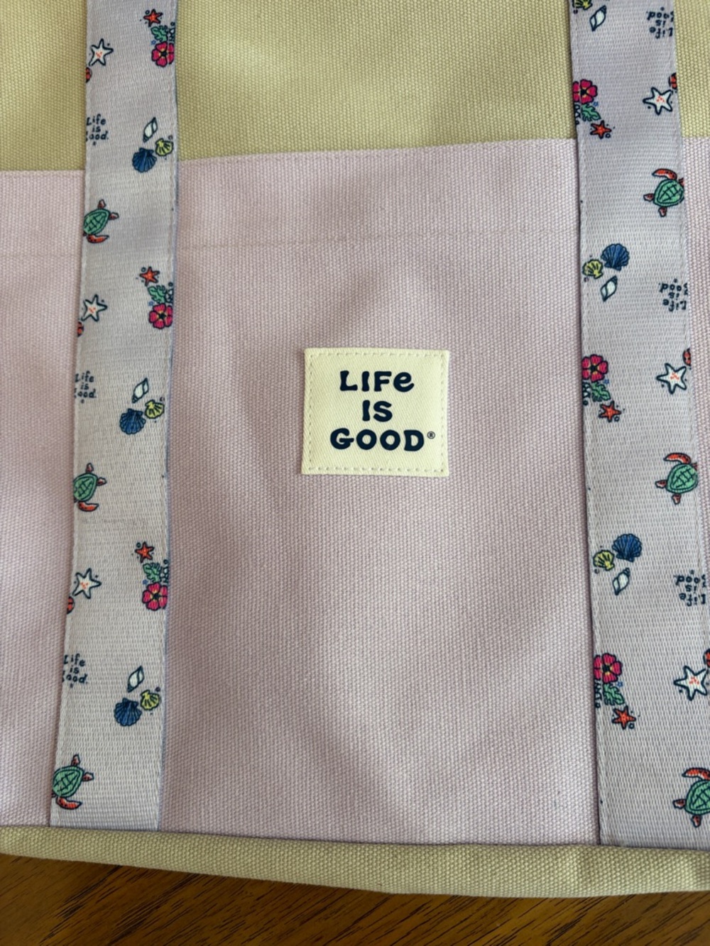 Life Is Good Canvas Tote - Picture 5 of 10